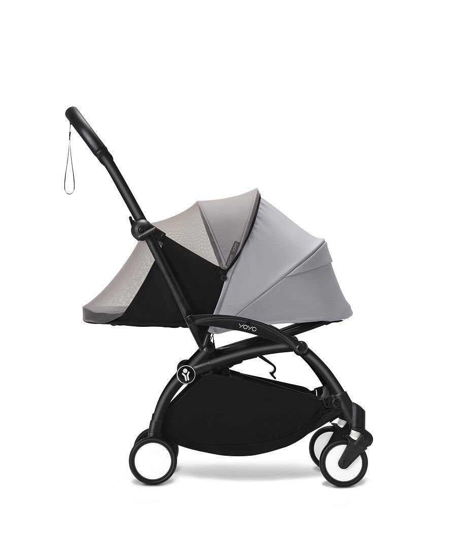 Stokke® YOYO® 0+ newborn pack mosquito net, Black, mainview